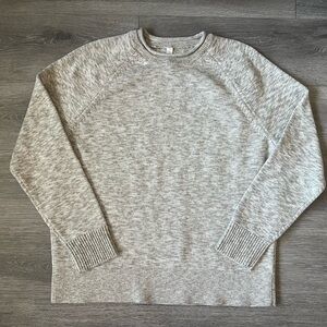 lululemon athletica Gray Crewneck Sweater